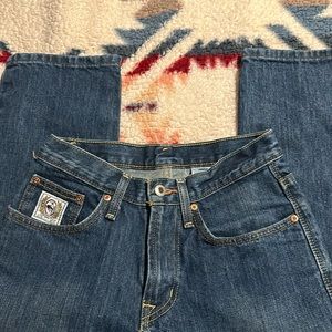 Cinch White Label Relaxed Straight Leg Jean Mens 27x34 Dark Wash Denim